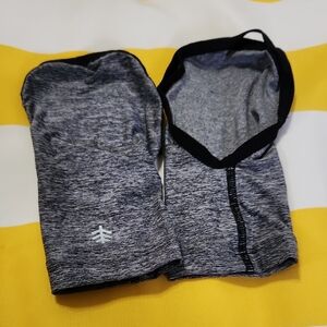 Coolibar Heather Gray Tramo Performance Hand Covers